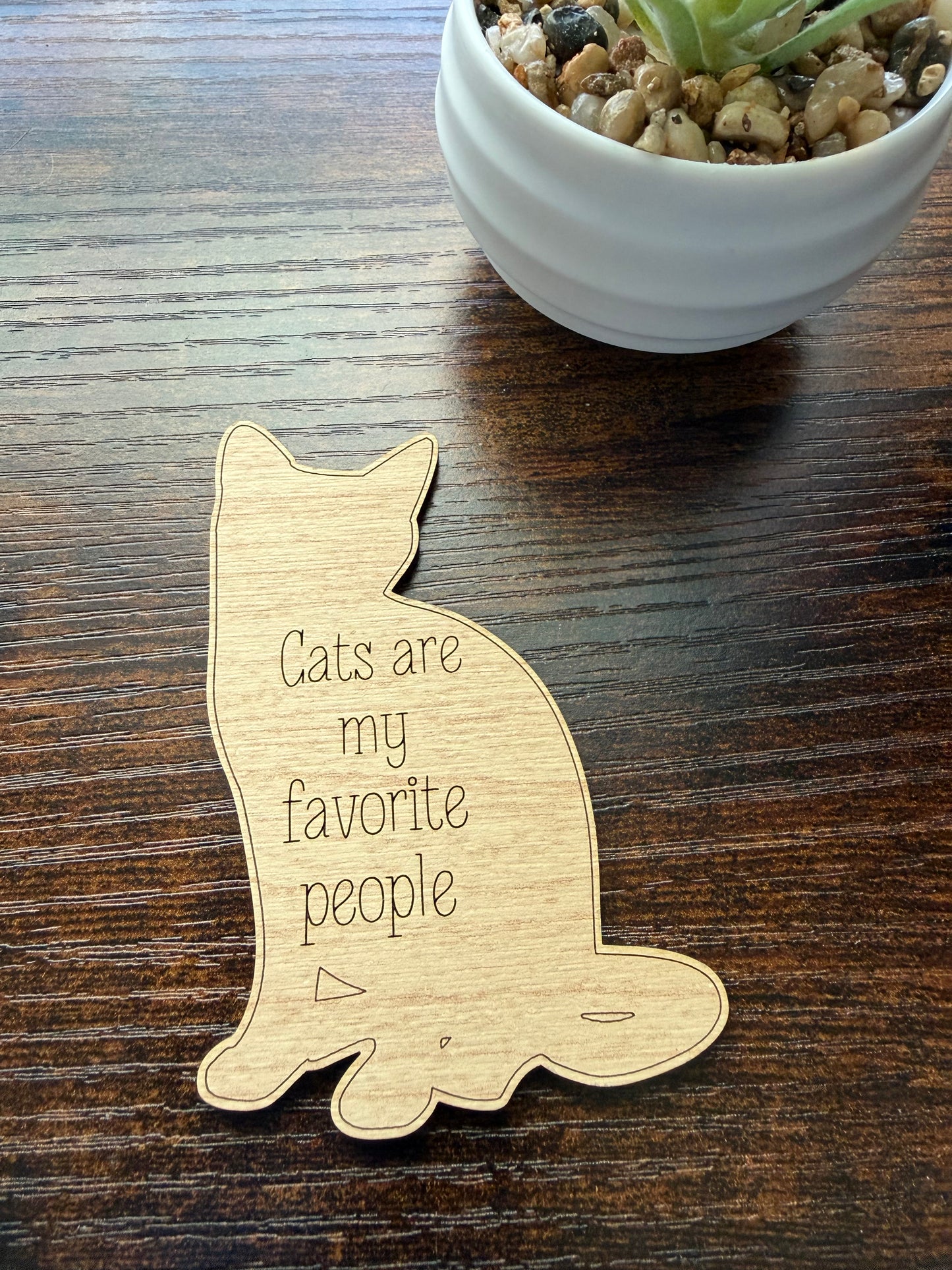 Cats Are My Favorite People – Cat Magnet