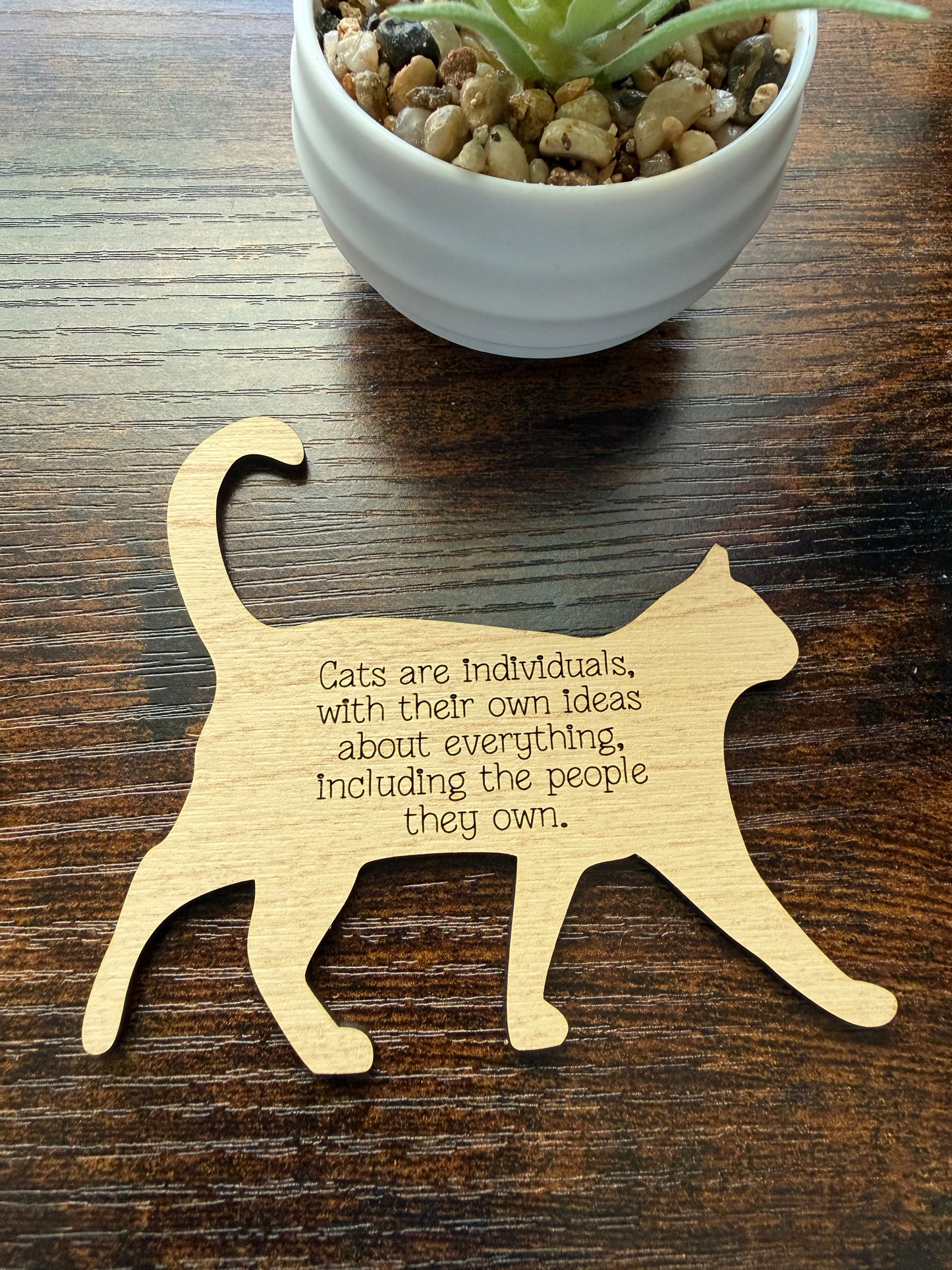 Cats Are Individuals – Funny Cat Magnet