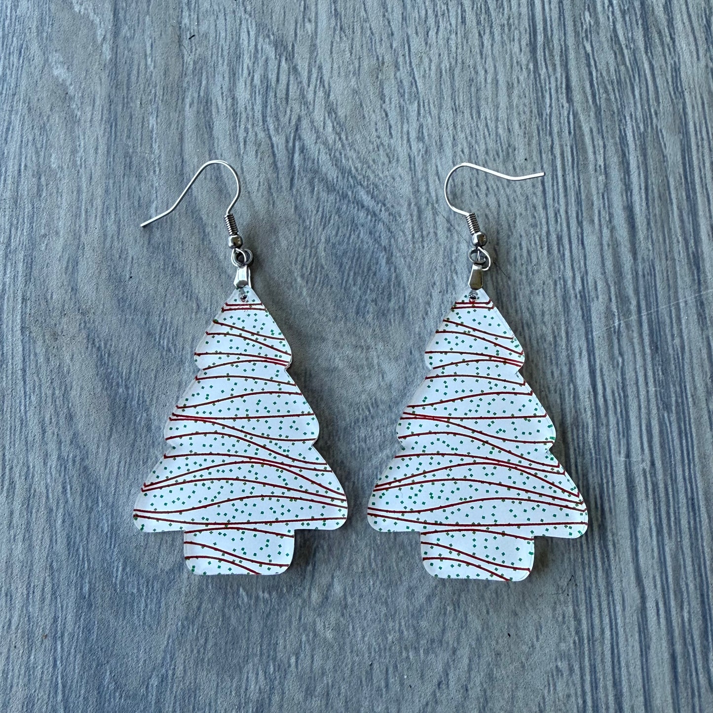 Holiday Snack Cake Earrings
