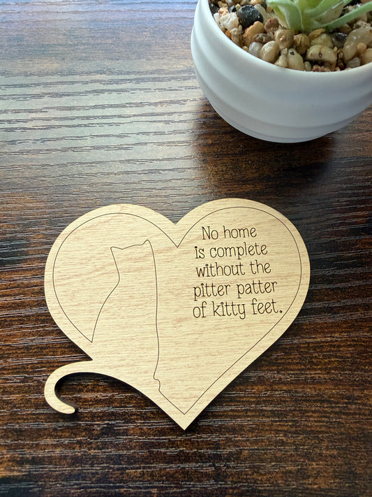 Pitter Patter of Kitty Feet – Cat Magnet
