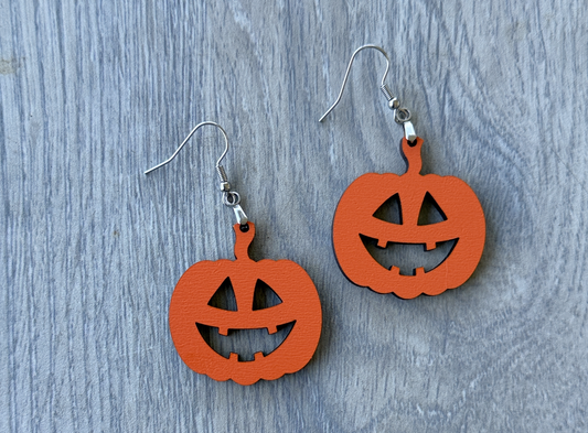 Jack-O'-Lantern Earrings